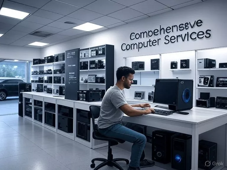 Kompleksowe usługi komputerowe: od napraw do ulepszeń